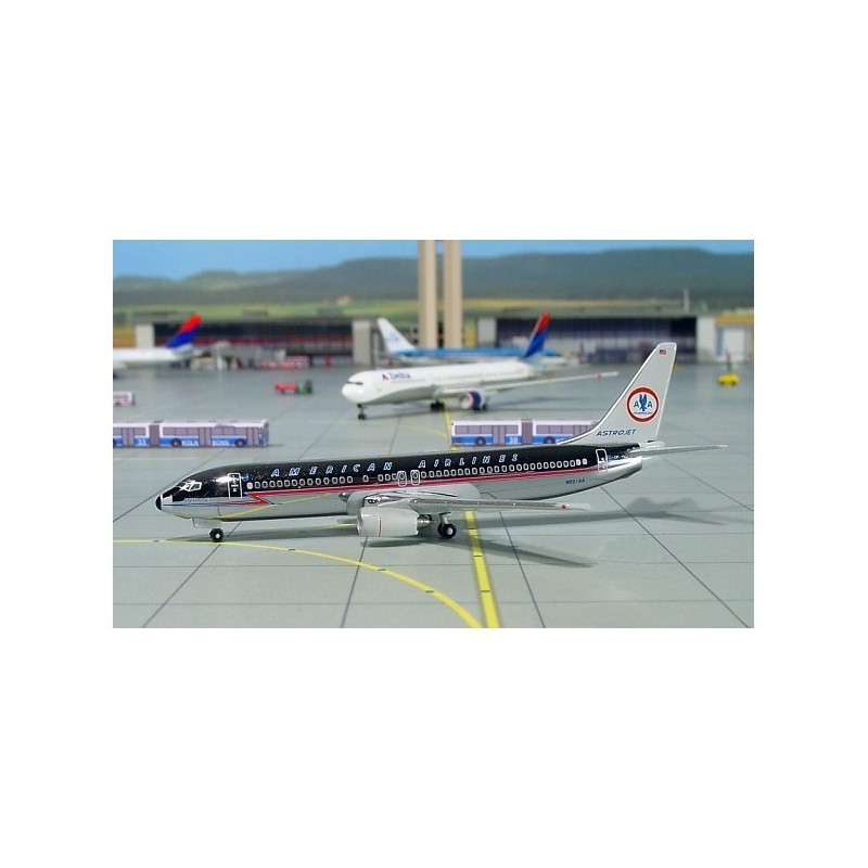Model Boeing 737-800 American Airlines, skala 1:500, STARJETS. Malowanie American Airlines, detale linii lotniczej.