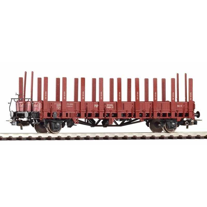 Wagon modelarski Wagon platforma z kłonicami (ex Ulm) PKP
