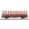 Wagon modelarski Wagon platforma z kłonicami (ex Ulm) PKP