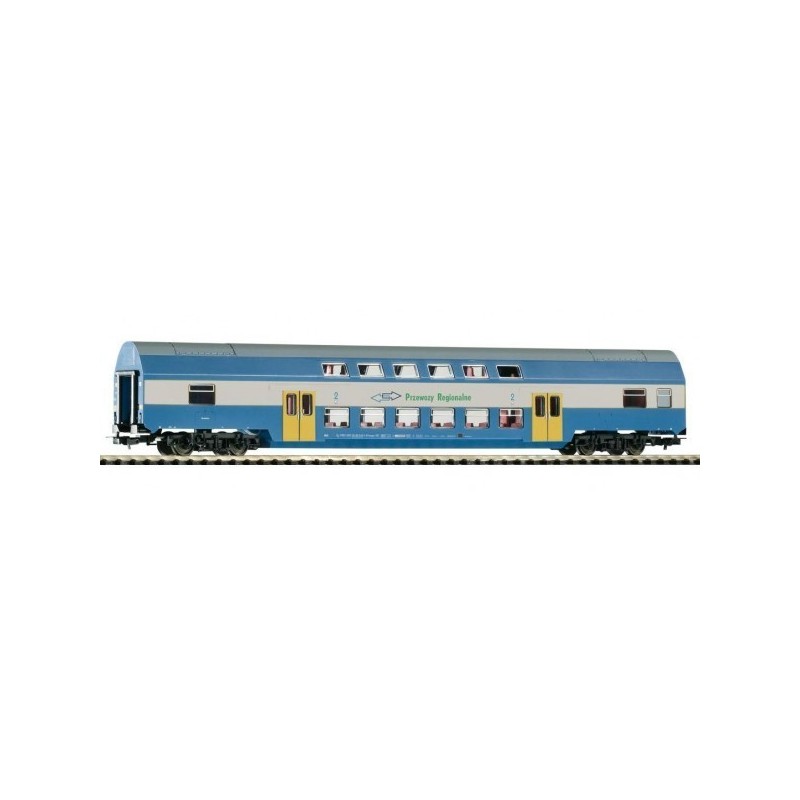 Wagon modelarski Wagon osobowy piętrowy PKP (PIKO 97059) marki PIKO P97059
