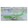 Model DC-8-50 Braniff International, zielony, skala 1:200.
