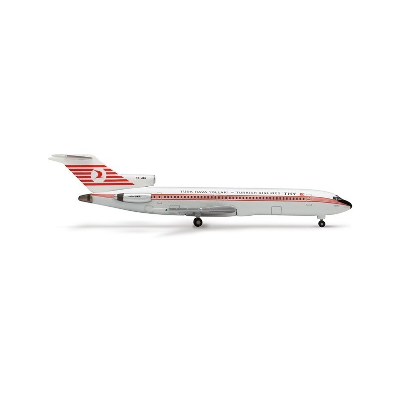Model samolotu Turkish Airlines Boeing 727-200 marki Herpa HE503204