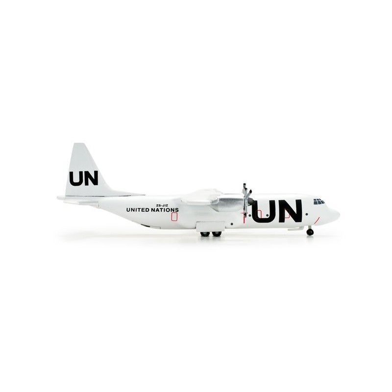 Model samolotu United Nations (Safair) Lockheed L-100-30 Hercules marki Herpa HE518161