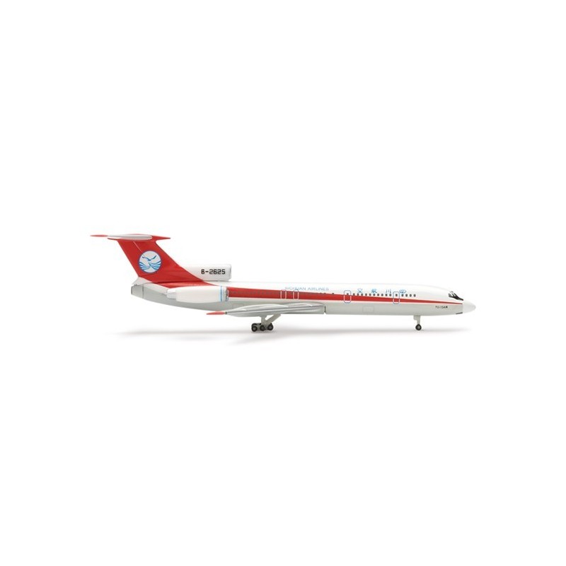 Model samolotu Sichuan Airlines TU-154M marki Herpa HE502290