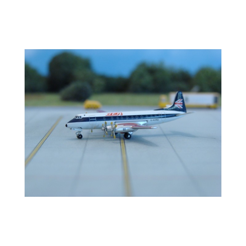 Vickers Viscount 800 BEA, skala 1:500, malowanie British European Airways.