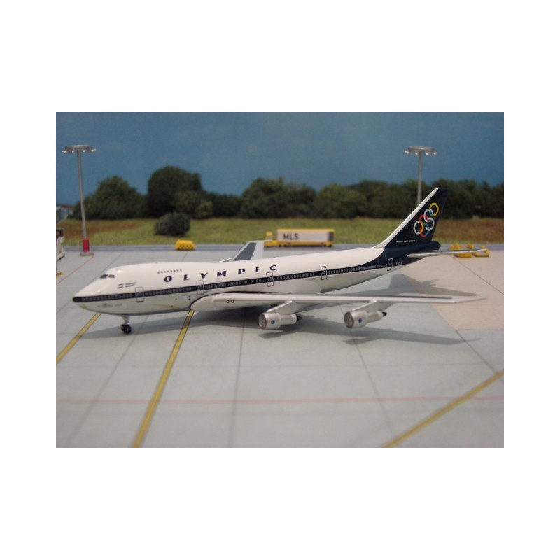 Model samolotu Boeing 747-200 Olympic Airways marki 500 Inflight IF5742012