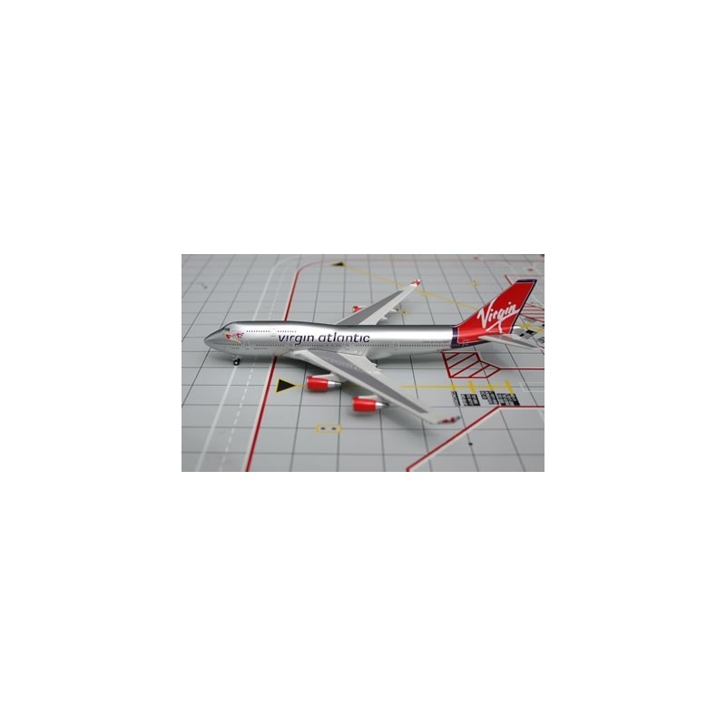 Model samolotu Boeing 747-400 G-VBIG Virgin atlantic marki GeminiJets GJVIR506