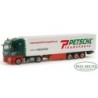 Model pojazdu MAN TGX XXL refrigerated box semitrailer "Petschl" marki Herpa HE156219
