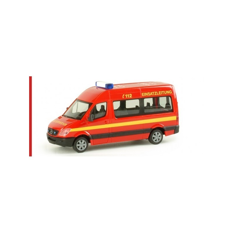 Model pojazdu Mercedes Benz Sprinter 06 ELW "fire department" marki Herpa HE047289