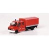 Model pojazdu MB Sprinter Pritsche/Plane "FW Wiesbaden" marki Herpa HE046329