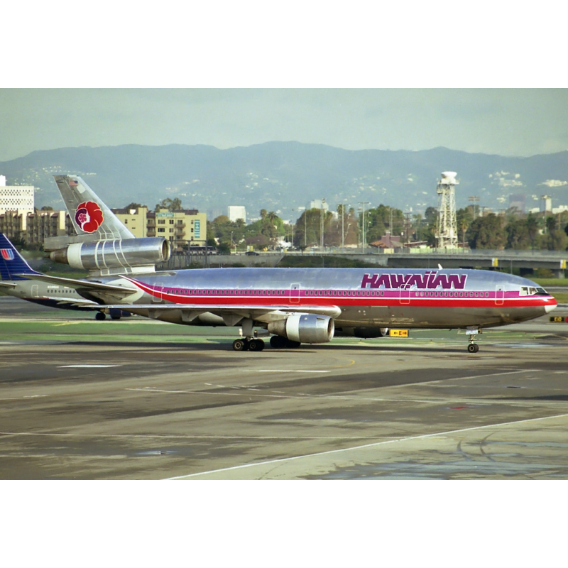 Model samolotu McDonnell Douglas DC-10-30 Hawaiian Airlines marki GeminiJets GJHAL120