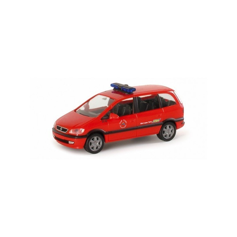 Model pojazdu Opel Zafira "Essen fire department" marki Herpa HE046886