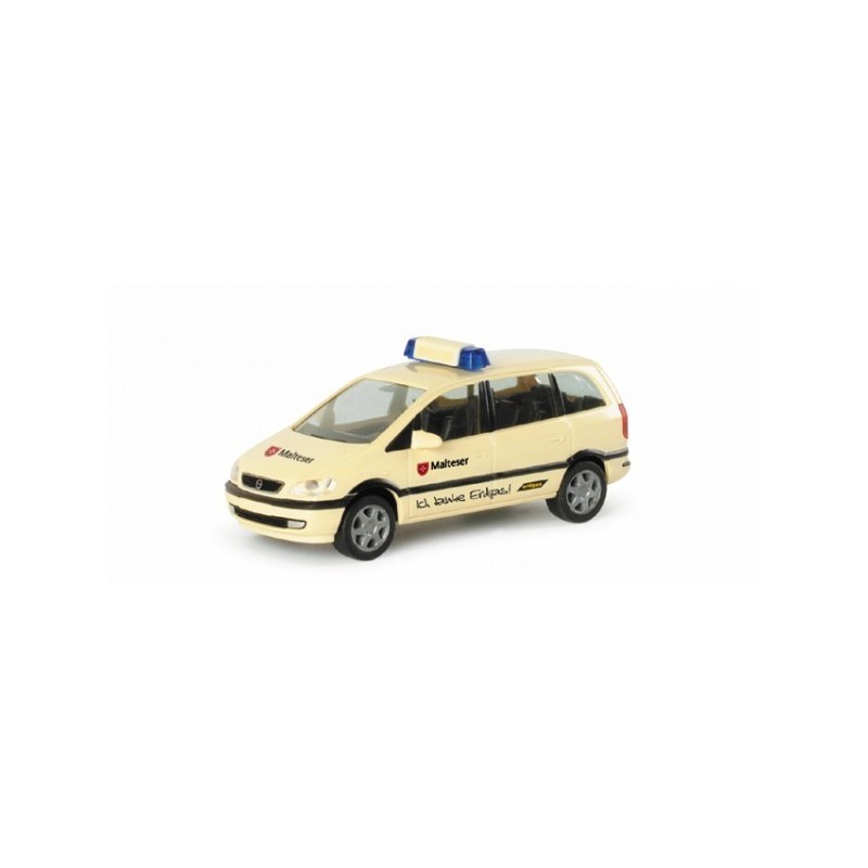 Model pojazdu Opel Zafira "Malteser" marki Herpa HE046626