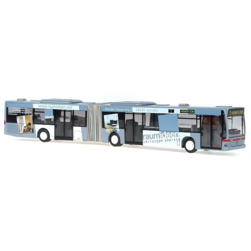 Model pojazdu MB Citaro Citaro G MVG Lüdenscheid Skala 1/87 marki RIETZE AUTOMODELLE RIE62888