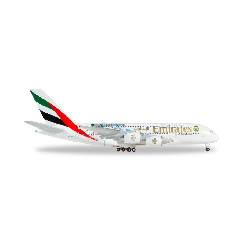 Model samolotu A380 EMIRATES REAL M. 2018 marki Herpa HE531931