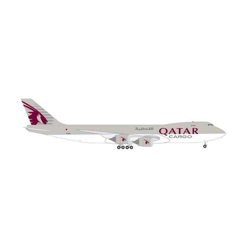 Model samolotu QATAR AIRWAYS CARGO BOEING 747-8F marki Herpa HE531993