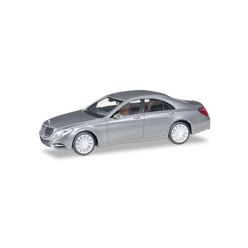 Model pojazdu MB S-KLASSE SILBERMETALLIC marki Herpa HE038287-004