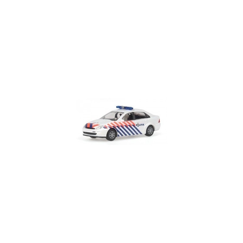 Model pojazdu FORD Focus Stufenheck Politie (1/87) marki RIETZE AUTOMODELLE RIE50994