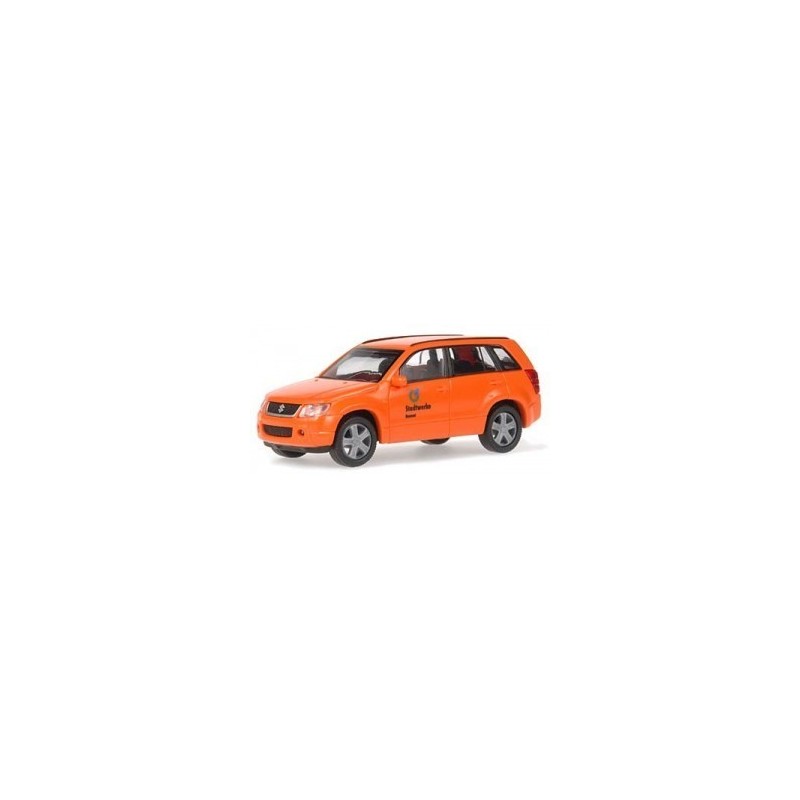 Model pojazdu SUZUKI Grand Vitara Stadtwerke (1/87) marki RIETZE AUTOMODELLE RIE31380