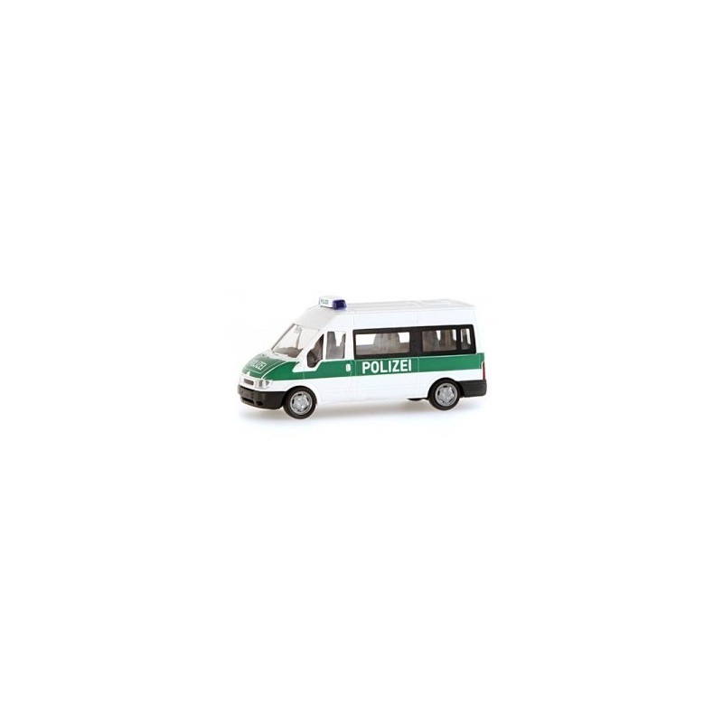 Model pojazdu FORD Transit "Polizei" (1/87H0) marki RIETZE AUTOMODELLE RIE51018