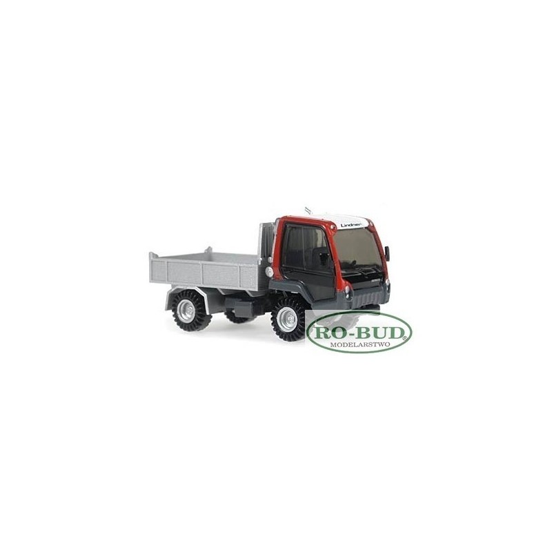 Model pojazdu LINDNER Unitrac 92 GelĂ¤nde rot (1/87H0) marki RIETZE AUTOMODELLE RIE82000