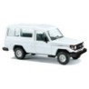 Model pojazdu Toyota Land Cruiser HZJ 78 (1/87H0) marki BUSCH BU43500