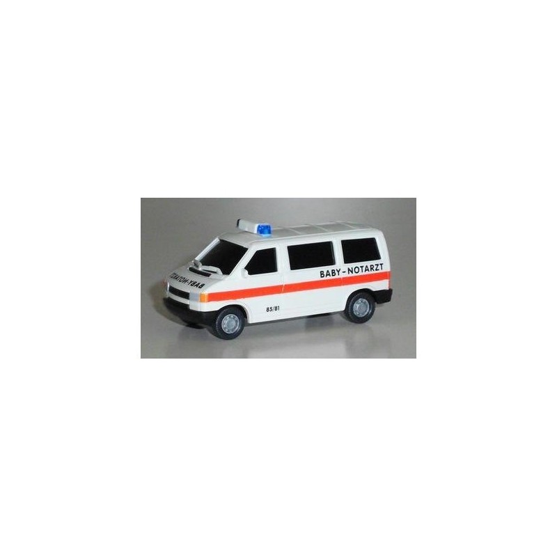 Model pojazdu VW T4 Baby Notarzt (1/87H0) marki Roco ROCO1480