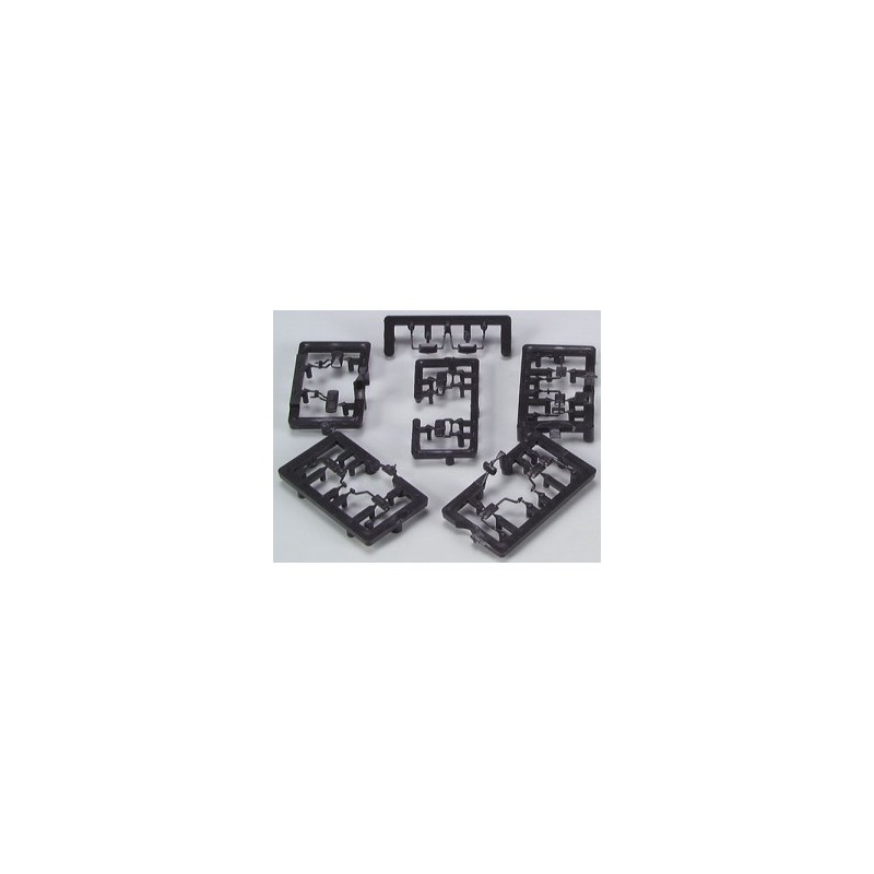Model pojazdu Zestaw lusterek LKW - 6 par różnego typu (1/87H0) marki AWM AWM90091