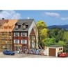 Element zabudowy makiety Dom z graffiti Skala 1/87 H0 marki FALLER FAL130416
