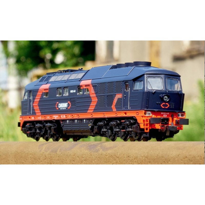 Model lokomotywy Lokomotywa spalinowa BR 232 Cargounit z dźwiękiem marki PIKO PI52772
