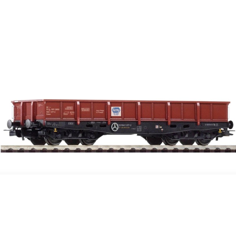 Wagon modelarski Wagon towarowy niskoburtowy typ 401Z Eamos PKP Cargo marki PIKO P58412