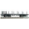 Wagon towarowy platforma SSk 07 z kłonicami DB ep.III, skala 1/87, Fleischmann.