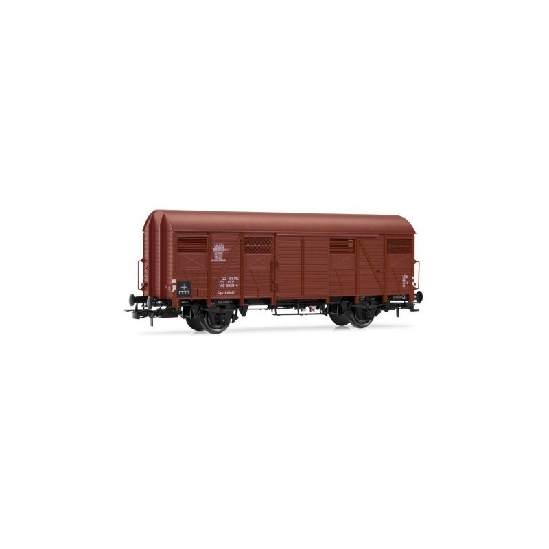 Wagon modelarski wagon kryty 2 oś seria .Ggs (Kddet) typ 223K/1 PKP marki Hobbytrain/Heris HRS6429