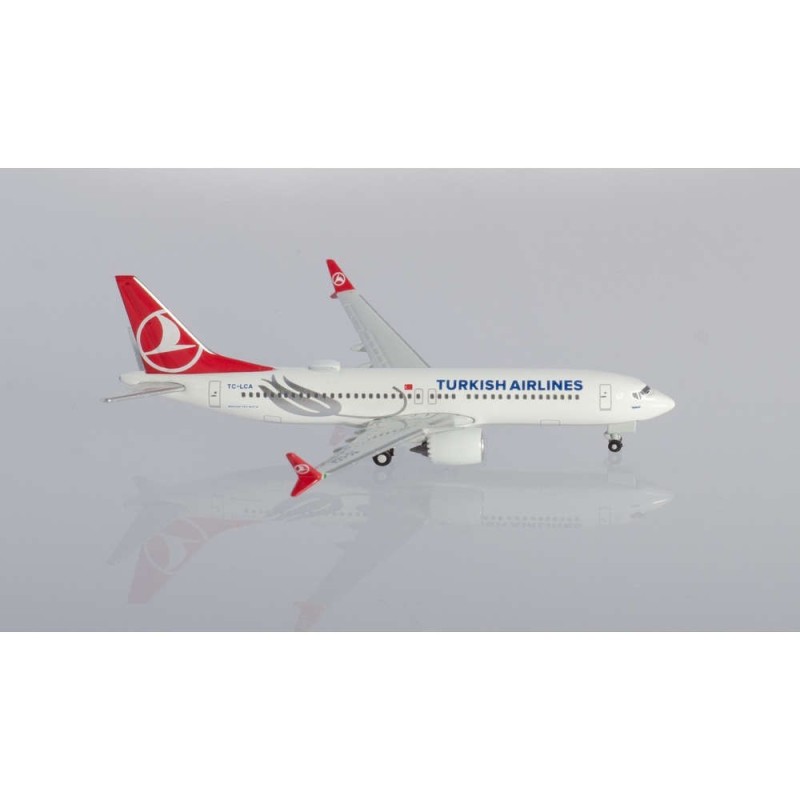 Model samolotu Turkish Airlines Boeing 737 Max 8 "Tokat" marki Herpa HE533768