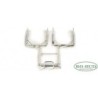 Model pojazdu Set highpipes (3x2 pieces) (1/87H0) marki Herpa HE052801