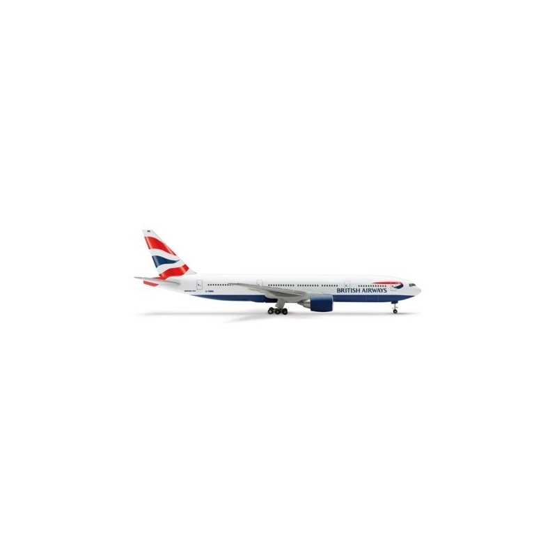 Model samolotu British Airways Boeing 777-200 (1/500) marki Herpa HE507912