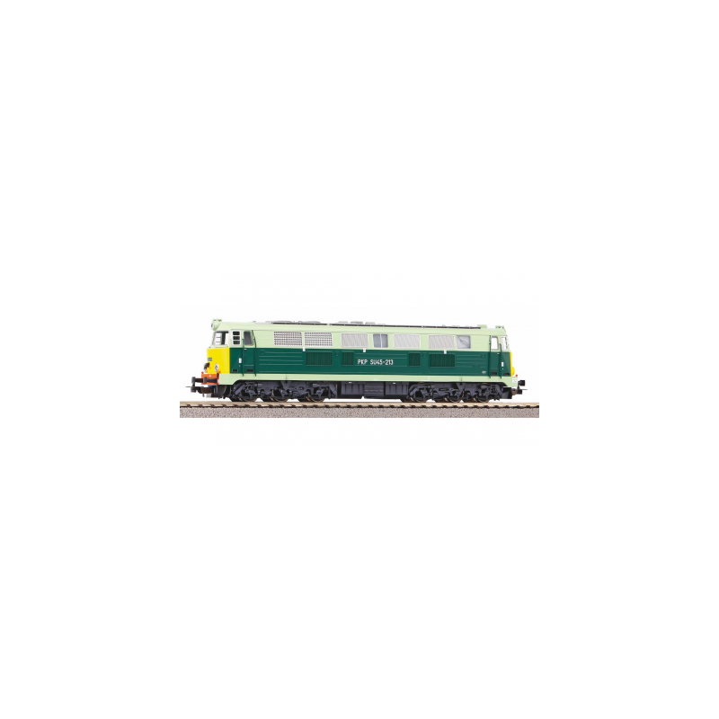 Model lokomotywy Spalinowóz SU45-213 PKP FIAT marki PIKO PI96309