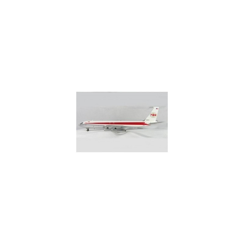 Model samolotu B707-320 TWA "double globe" (1/200) marki 500 Inflight IF70027