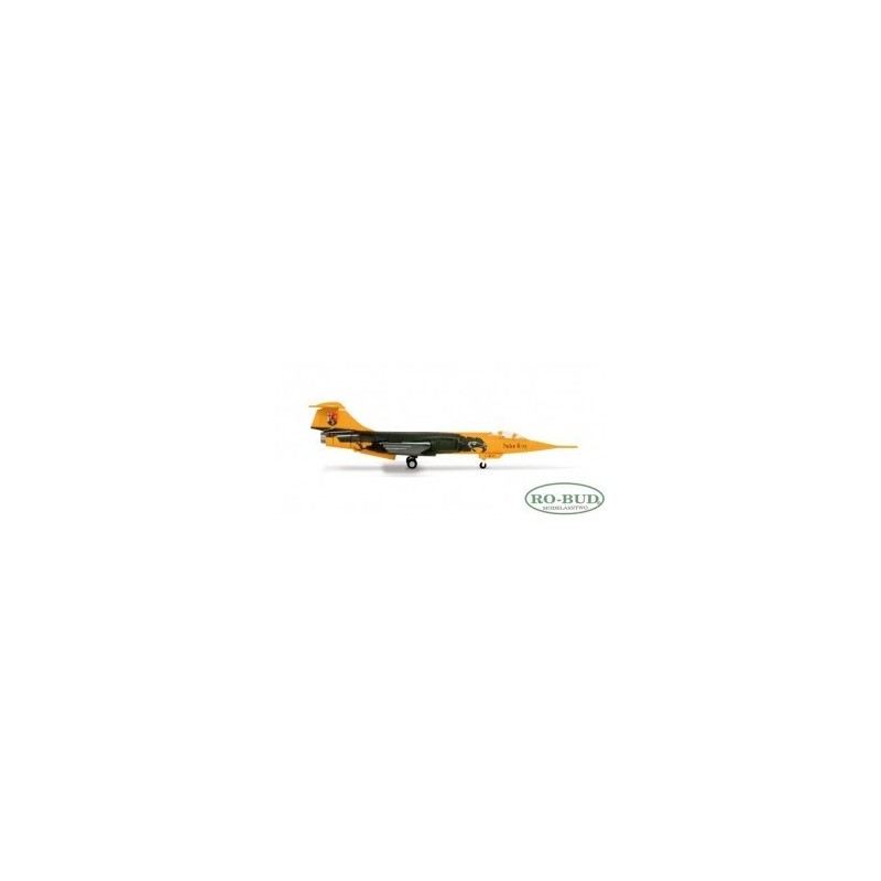 Model samolotu Luftwaffe JaBoG 33 Lockheed F-104G Starfighter "Last Flight" (1/200) marki Herpa HE552783