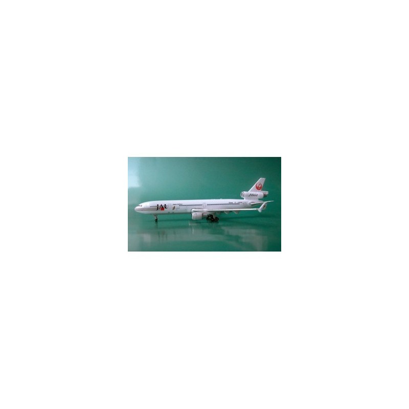 McDonnell Douglas MD-11 JAL "J-Bird - White Tailed Eagle", 1/400, detaliczny model lotniczy z malowaniem linii JAL.
