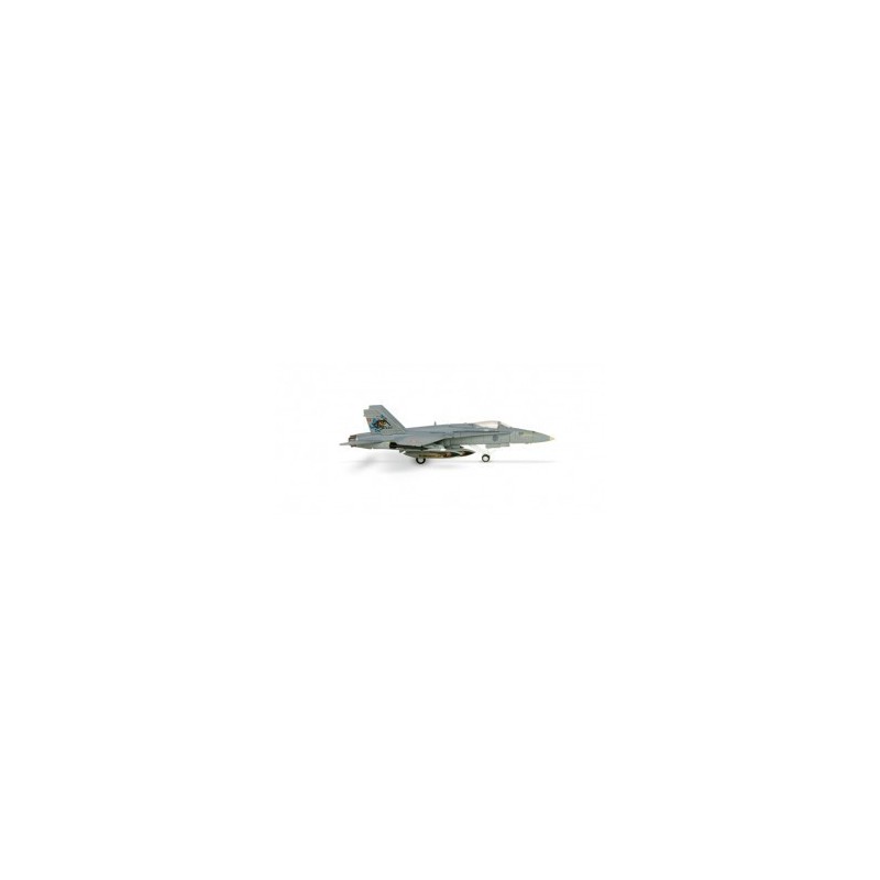 Model samolotu Swiss Air Force McDonnell Douglas F/A-18C Hornet Fliegerstaffel marki Herpa HE552653