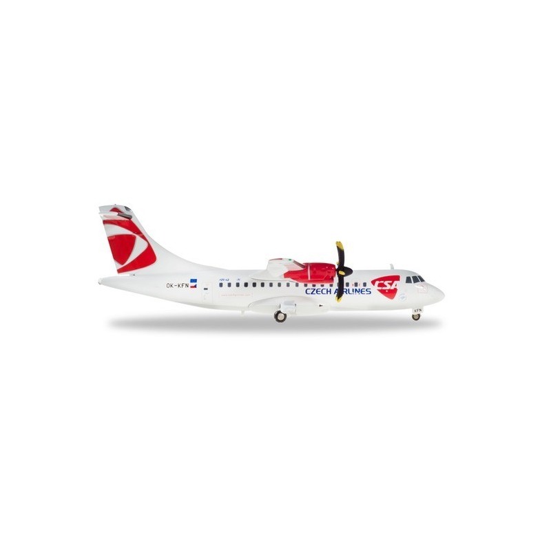 Model samolotu CSA ATR-42-500 marki Herpa HE559256