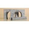 Element zabudowy makiety 2 portale tunelowe dwu-torowe (1/87H0) marki Auhagen AUH41587