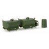 Model pojazdu Portable fuel tank and pump unit "Bundeswehr" (1/87H0) marki Herpa HE740548