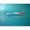 McDonnell Douglas MD-82, skala 1/400, Orient Thai Airways, szczegółowy model redukcyjny.