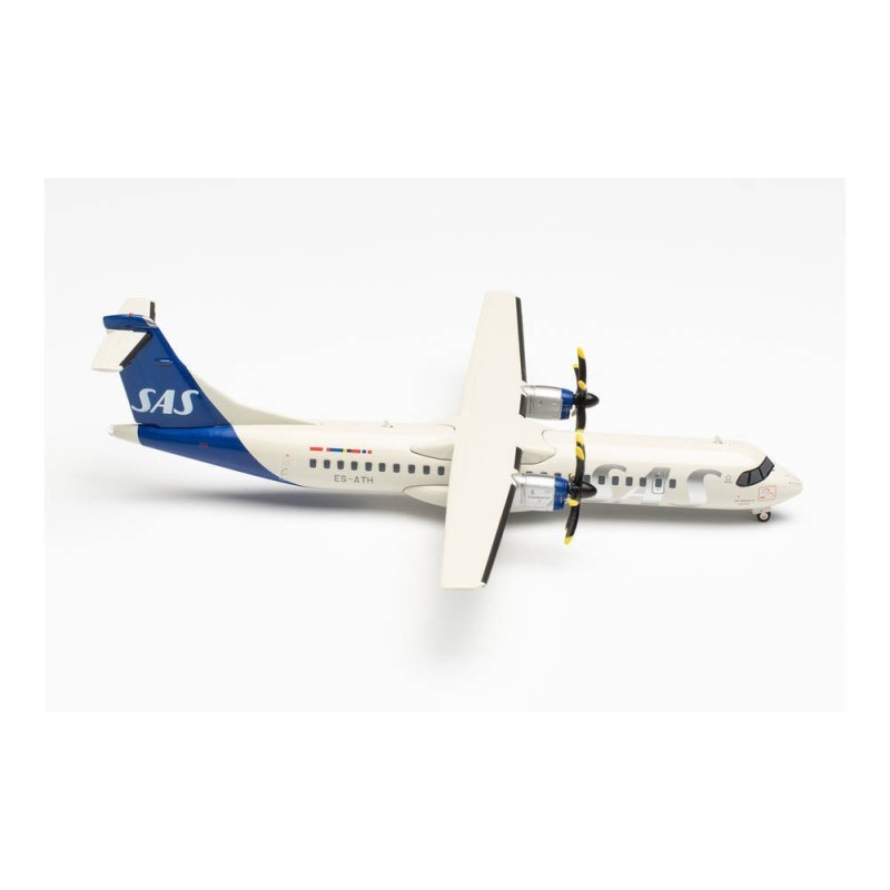 Model samolotu SAMOLOT SAS SCANDINAVIAN AIRLINES ATR-72-600 – ES-ATH „GYRID VIKING“ marki Herpa HE571067