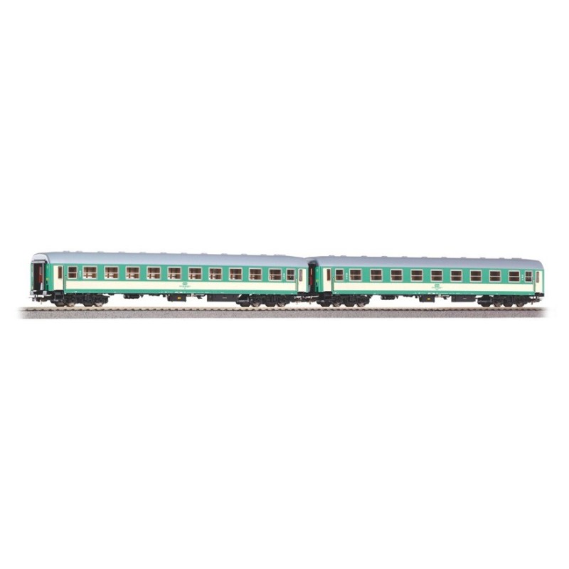 Wagon modelarski Piko 58395 - Zestaw 2 wagonów pasażerskich 2kl 111A PKP