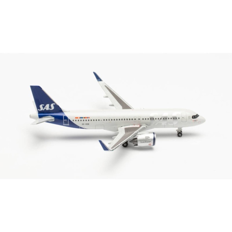 Model samolotu SAS Scandinavian Airlines Airbus A320neo marki Herpa HE534963