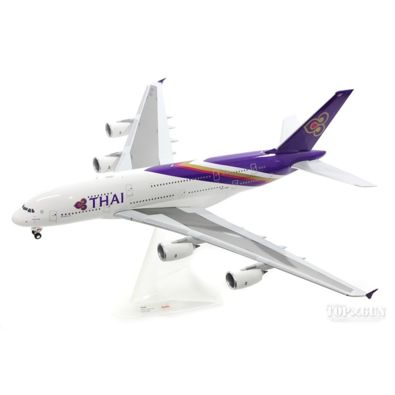 Model samolotu Thai Airways Airbus A380 Reg. HS-TUD "Phayuha Khiri" marki Herpa HE556774-001