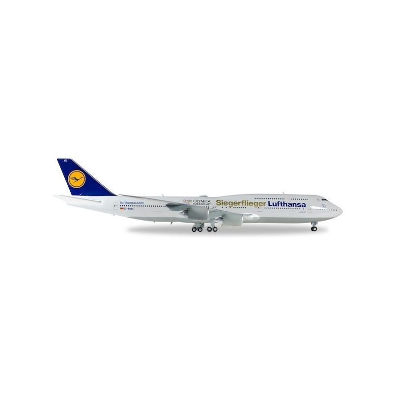 Model samolotu Lufthansa Boeing 747-8 D-ABYK Rheinland-Pfalz marki Herpa HE558402